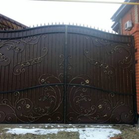 кованые ворота от kovka72