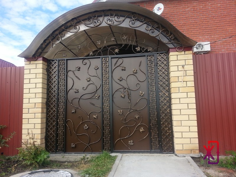 кованые ворота kovka72
