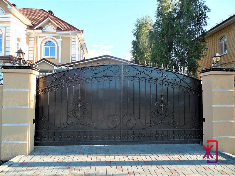 кованые ворота от kovka72