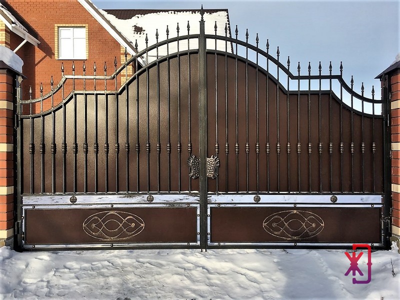 кованые ворота kovka72